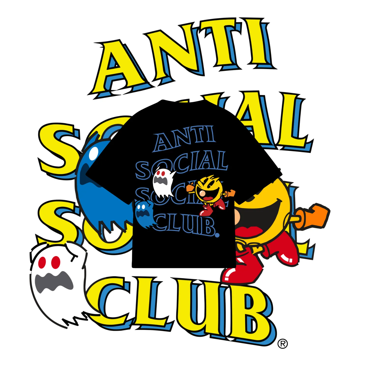 Mascota Anti Social Azul