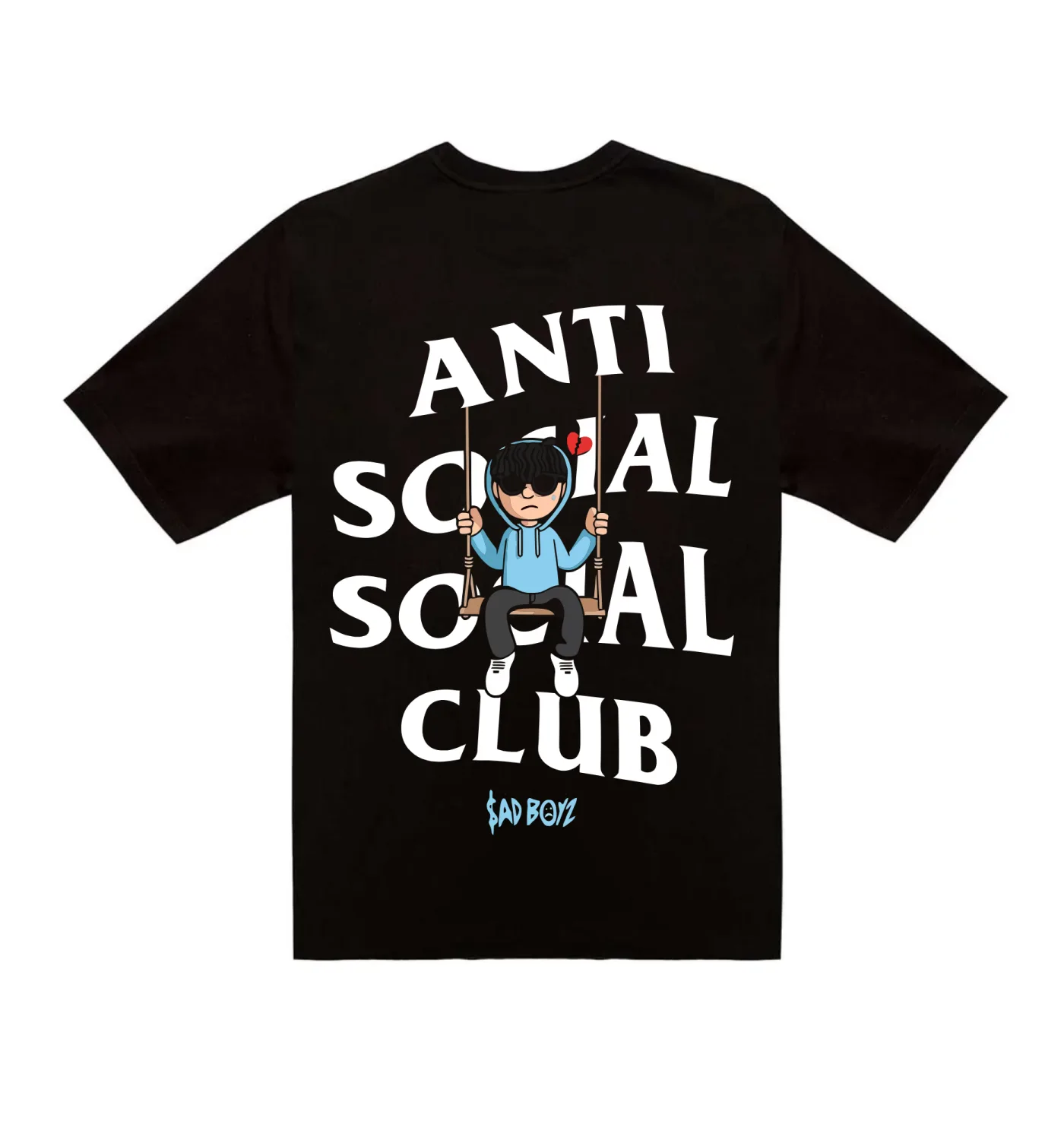 Anti Social Calavera Negra