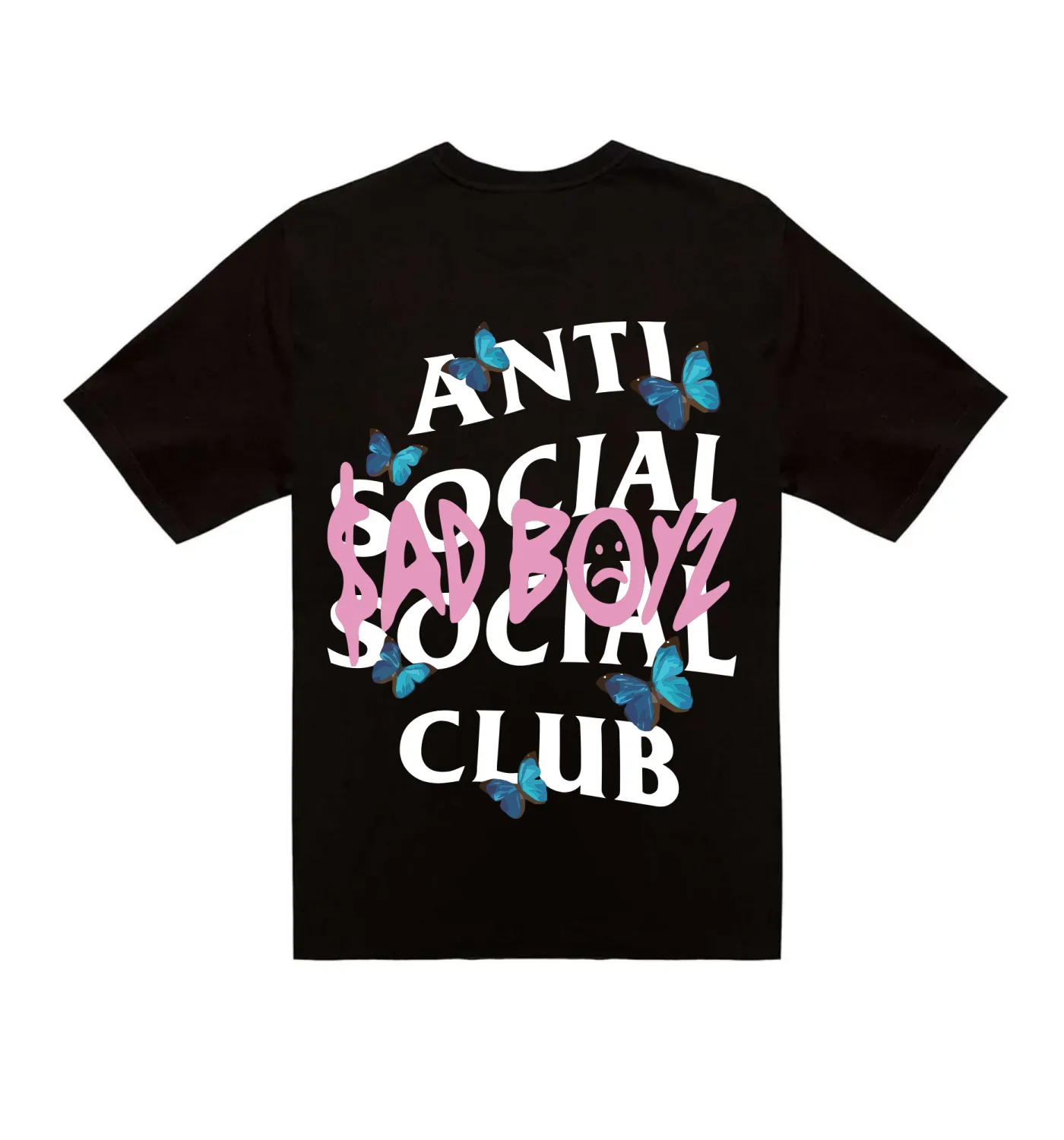 Anti Social Cartoon Pink