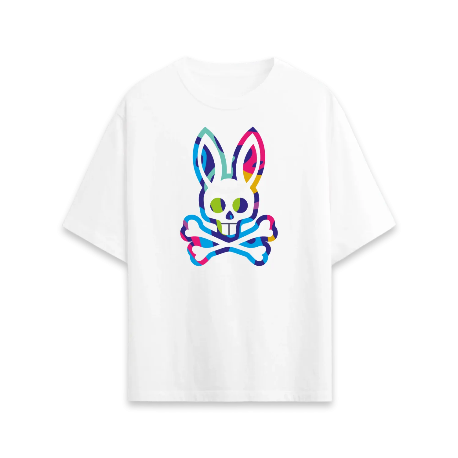 Bunny Rainbow Blanco