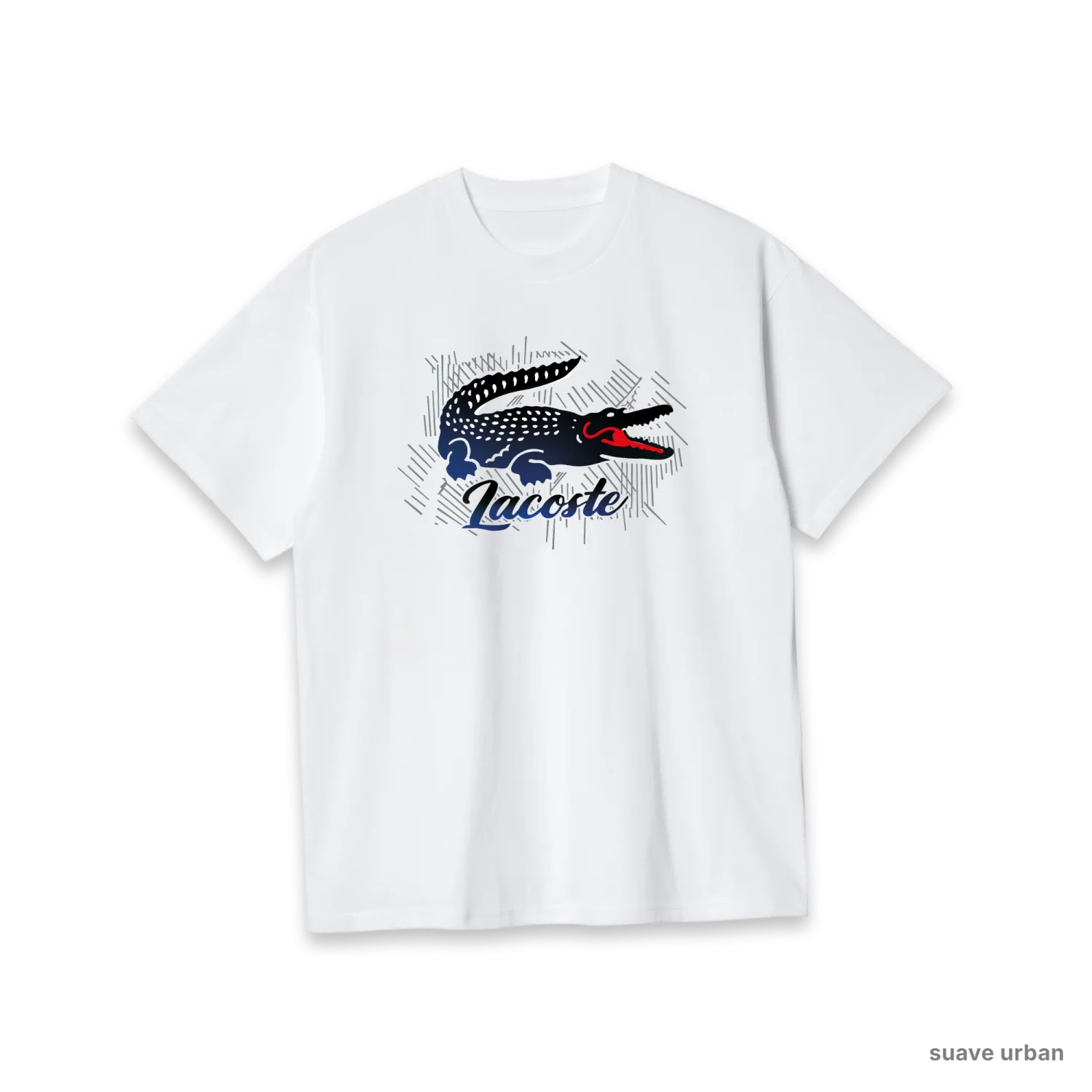 Lacoste Swoosh Red