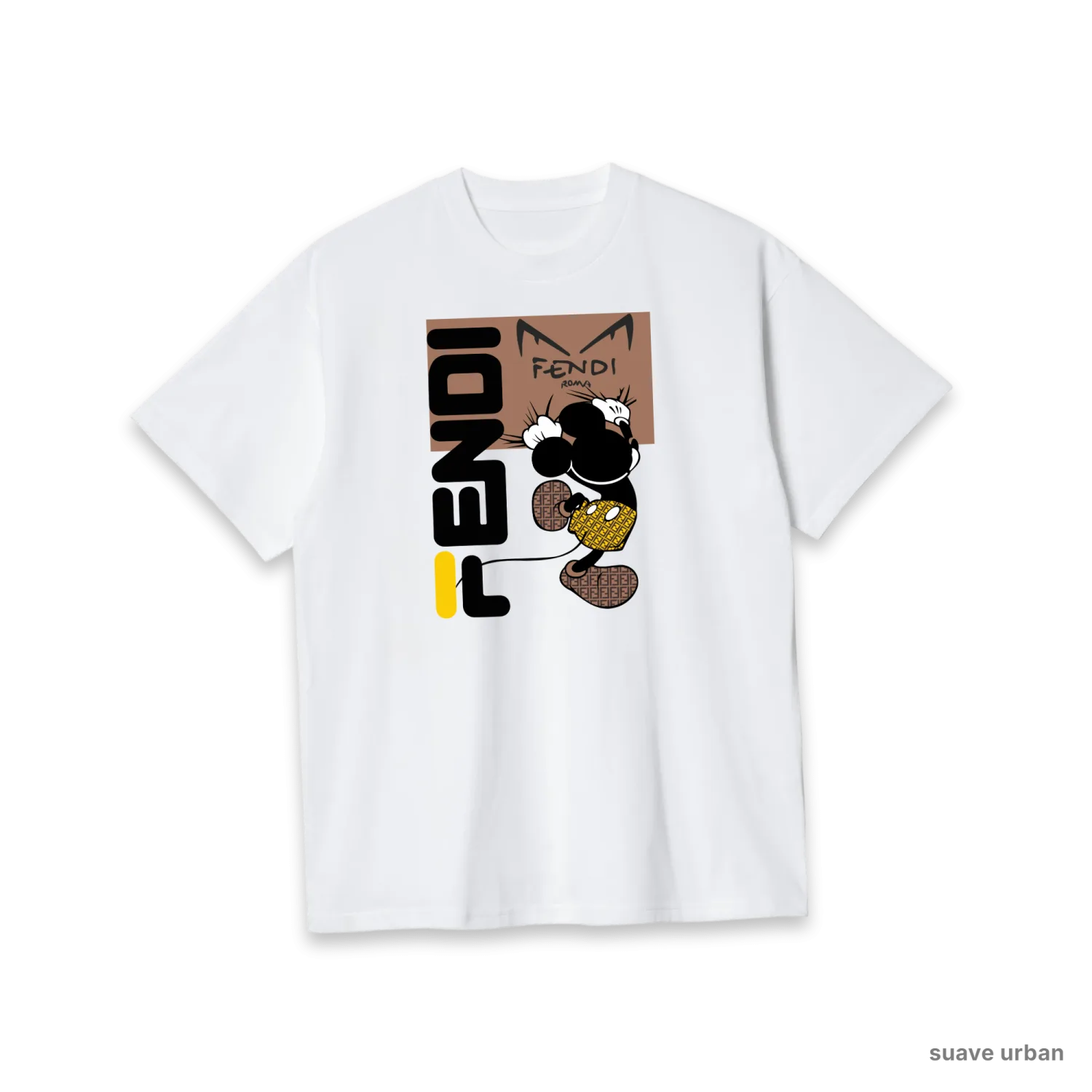 Fendi Mickey Gold
