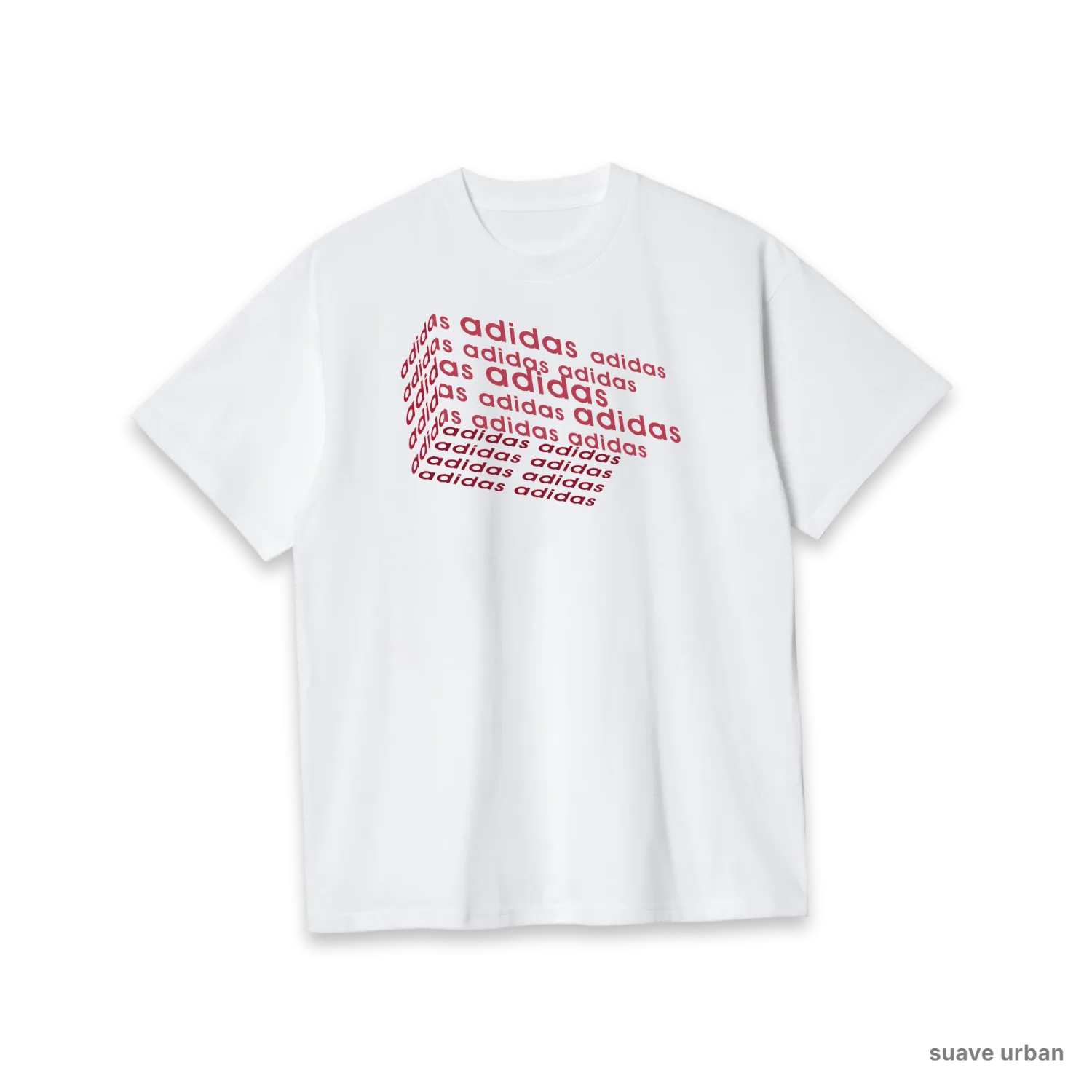 Red Text Back Print