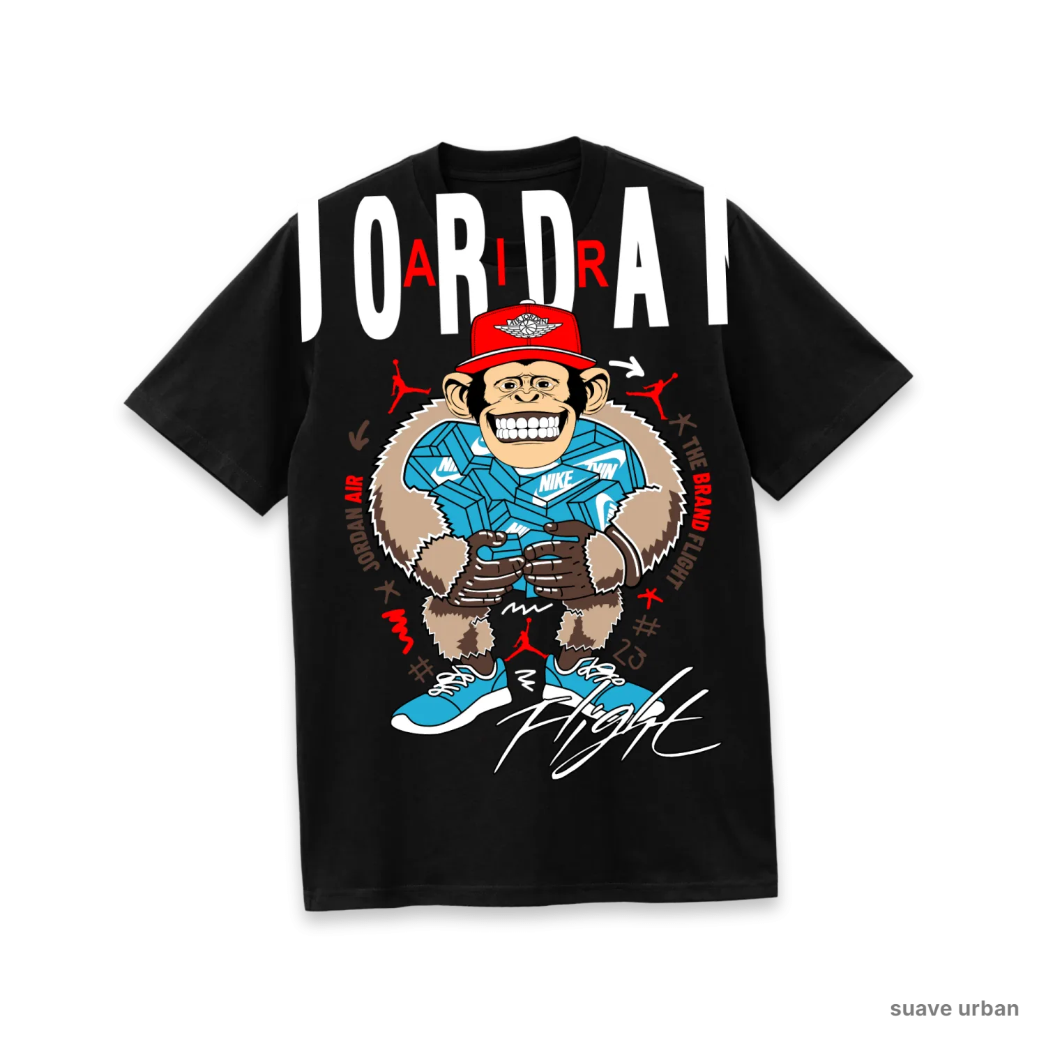 Jordan Cartoon Flight