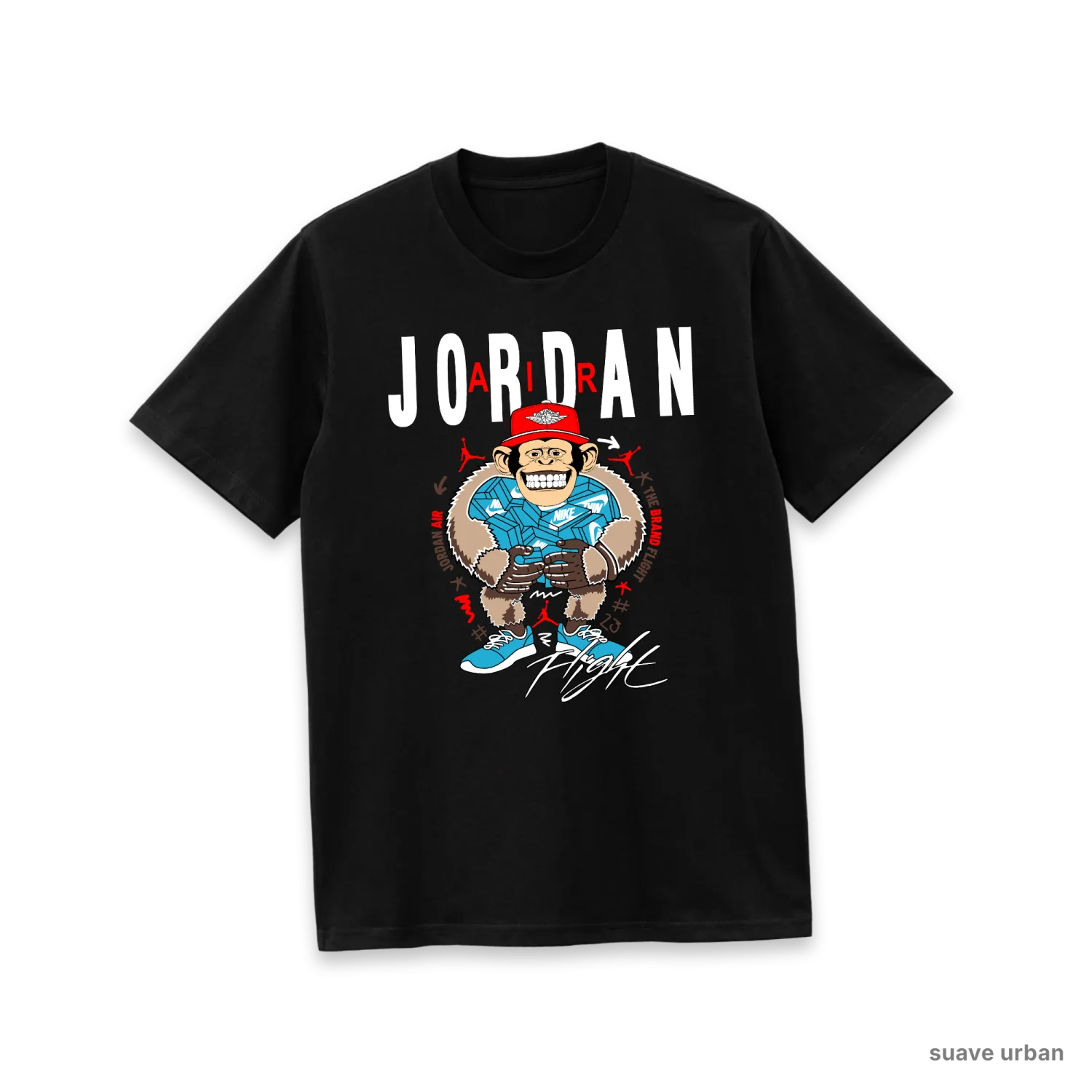 Jordan Cartoon Blue