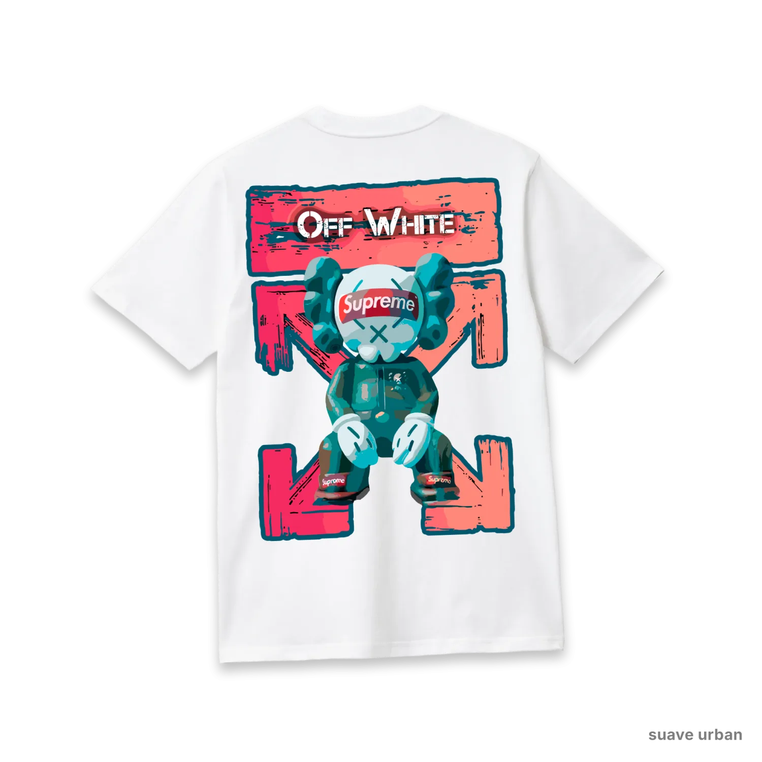 Off White Bear Pink