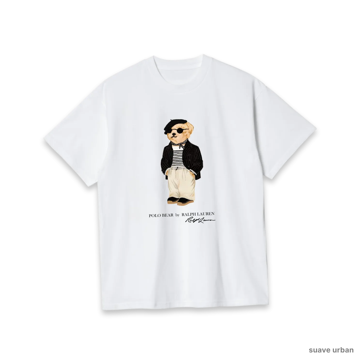 Bear Fashion Black Tie