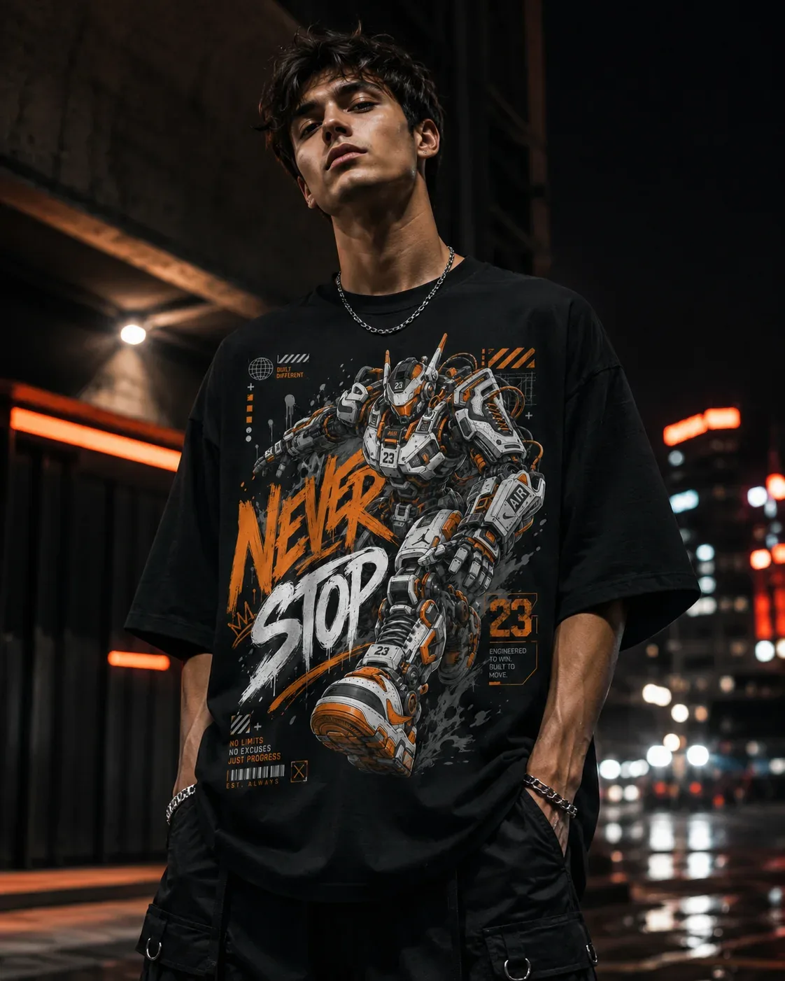 Never Stop — Mecha Street Edition